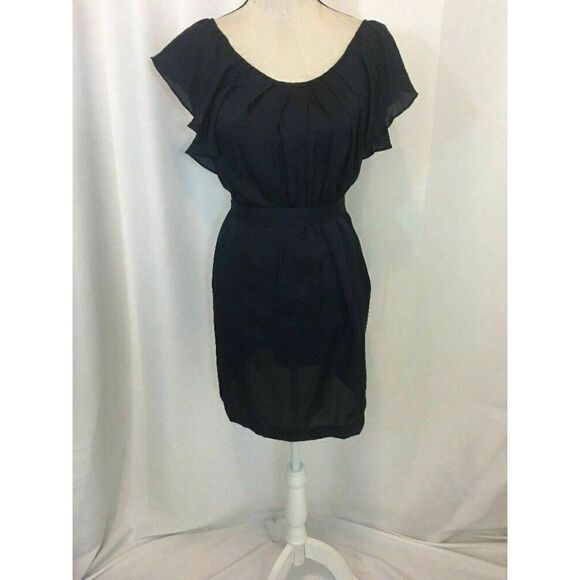 Miuse Francesca’s Navy Blue Short Sleeve mini dress - Picture 2 of 7